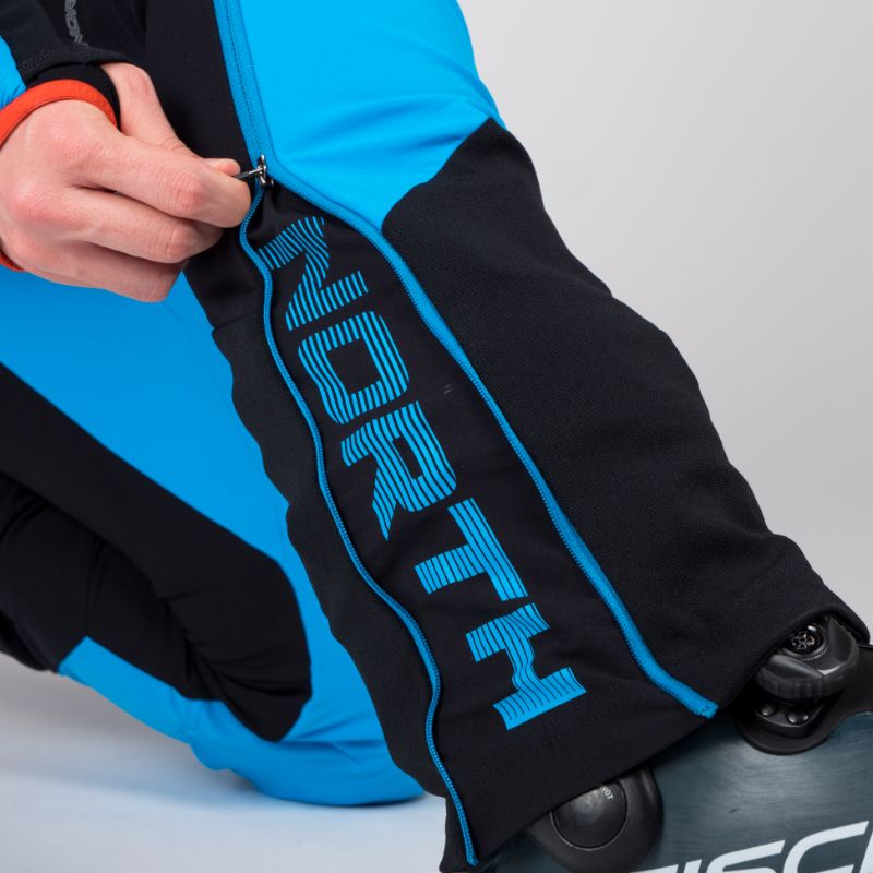 Technické hybridní kalhoty pro skialp DERESE - přizpůsobení spodního okraje lyžáků