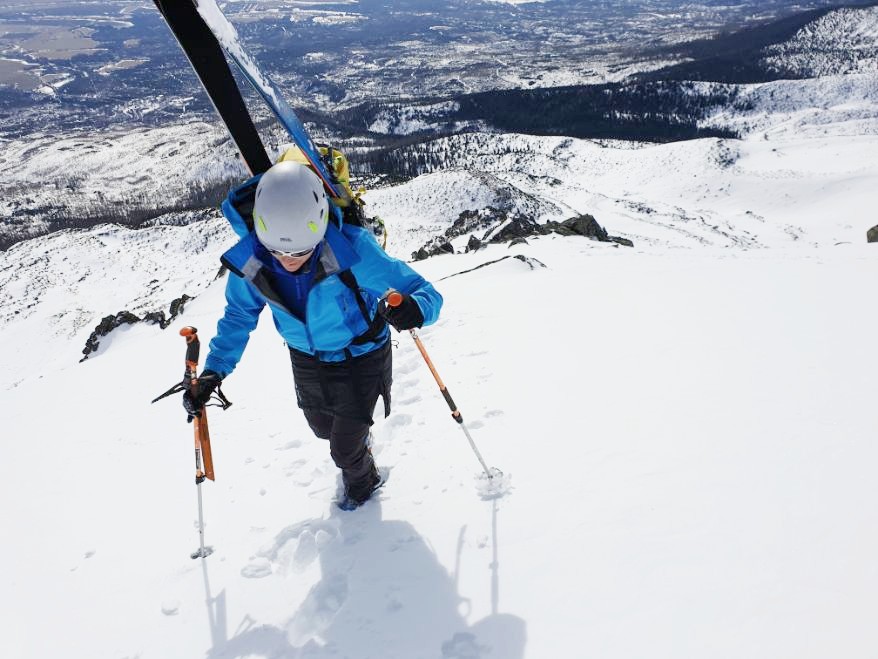 Fero Mrázik šlapání - skialpinismus