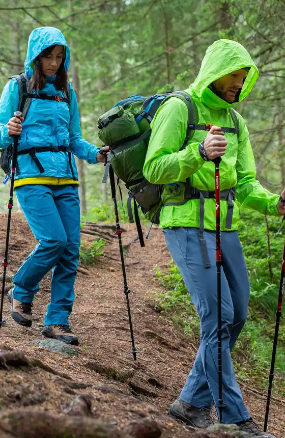 NORTHKIT waterproof packable jackets and pants for hiking