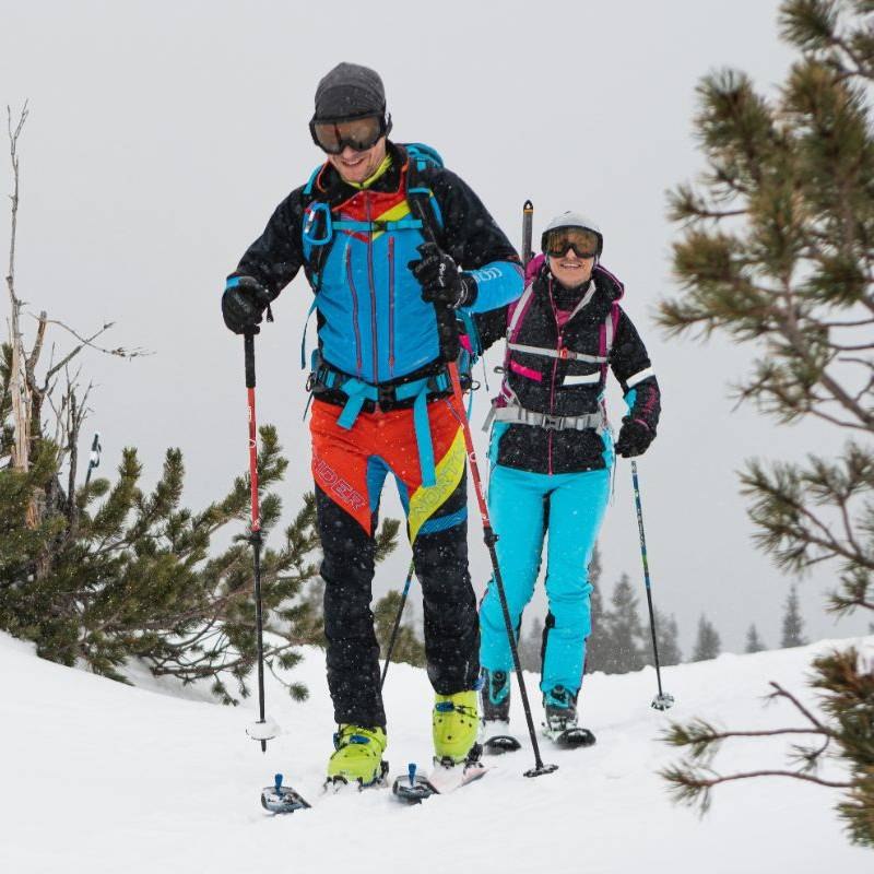 RYSY technical hybrid trousers for ski touring and cross-country skiing
