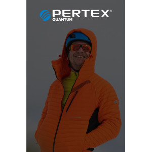 Pertex® Quantum: Light, breathable and durable. This substance helps maintain a comfortable body temperature