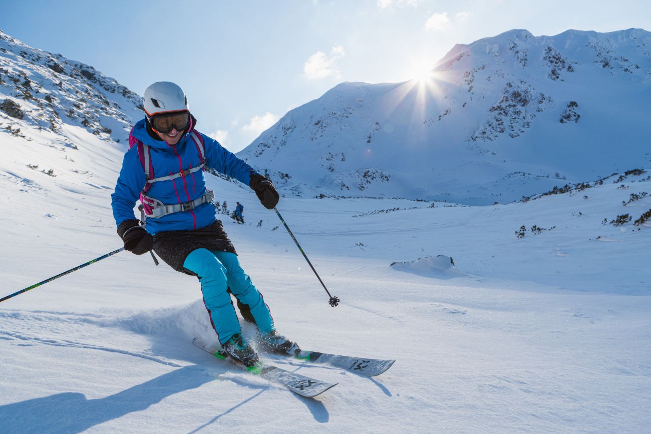 Northfinder zimná skialp sukňa JARABA pri lyžovaní